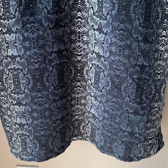 VOLCOM “You Rebel You” Python Snake Print Mini Dress - Picture 4 of 8